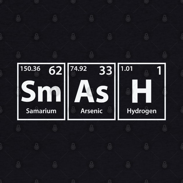 Smash (Sm-As-H) Periodic Elements Spelling by cerebrands